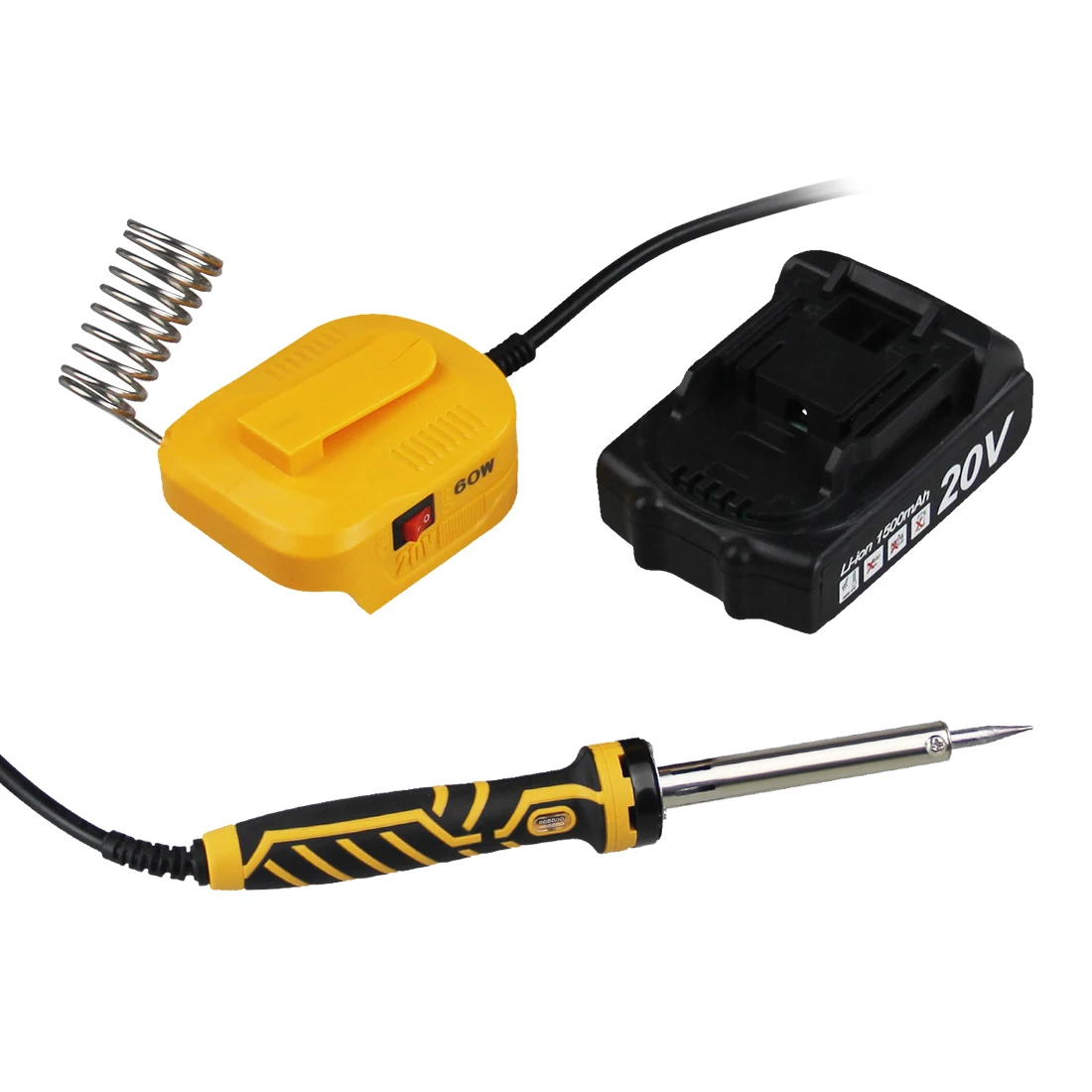 60W Portable Cordless Soldering Iron Station for M akita Welding Power Tool DIY Adjustable Temperature Fast Heating 20V Battery