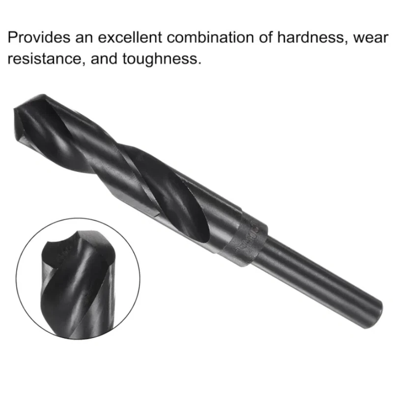 HSS Silver & Deming 1/2 сверло с уменьшенным хвостовиком для металла и стали | M2 Черное Золотое кобальтовое