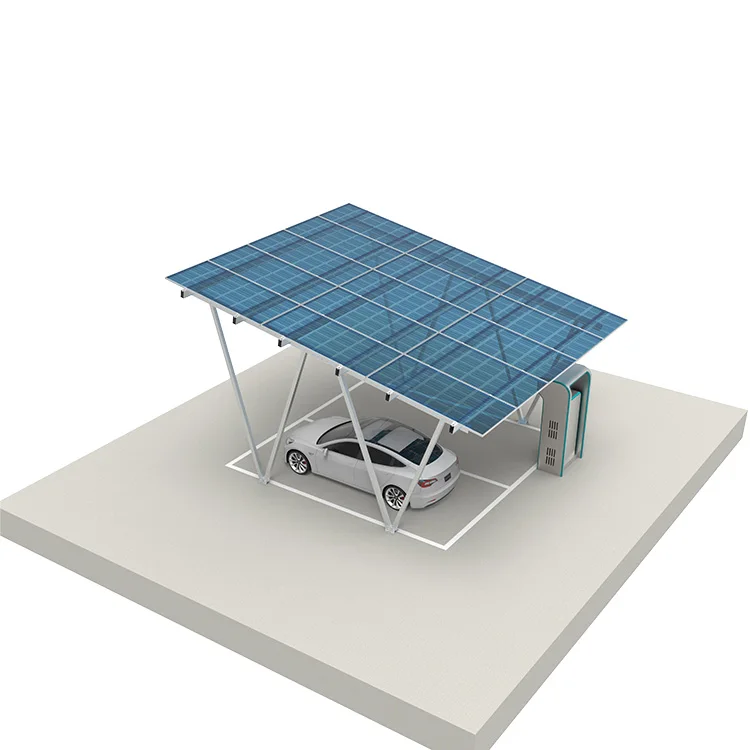 BRISTAR Wholesale price carport waterproof solar aluminum solar frame 2 car solar waterproof carport bracket