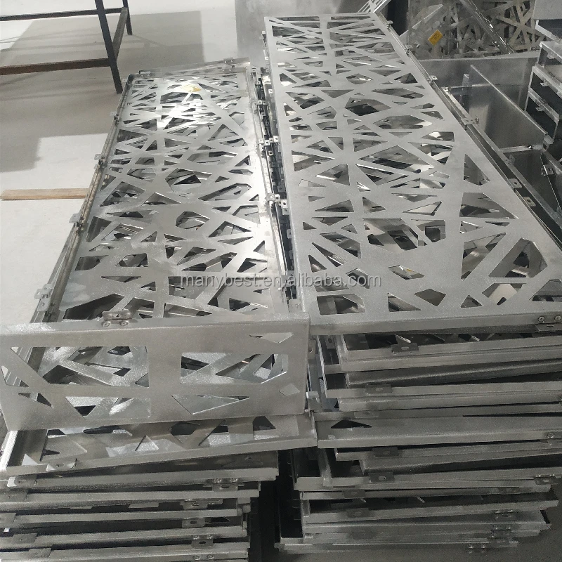 Panel Extension External Internal Laser Cut Aluminum Decorative Modern Cnc Wall Panel