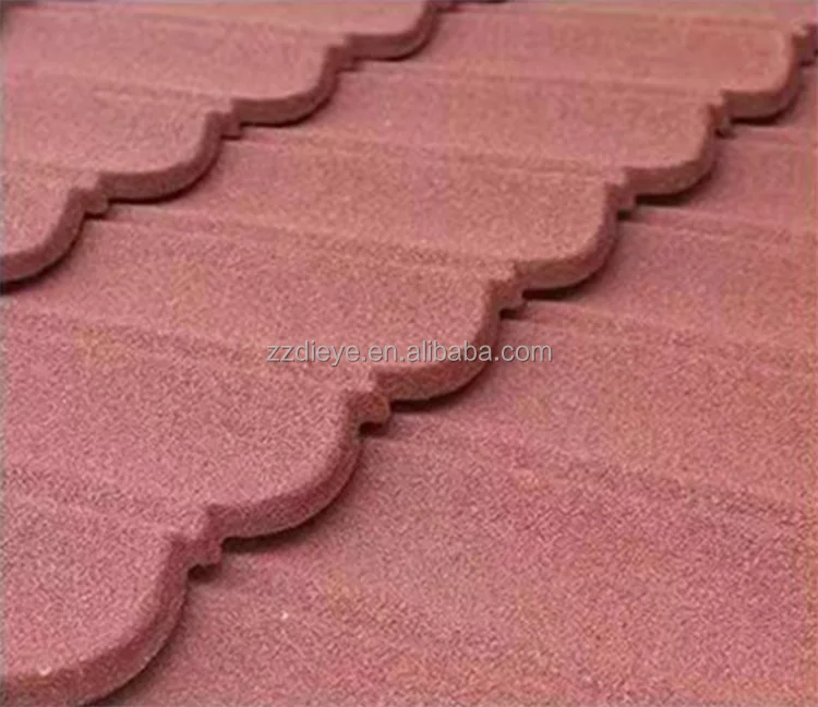 Hot Sale Chinese Roof Tiles Stone Coated Steel Roofing Tile-Roman Building Materials Colorful Stone Coated Metal Roof Tiles