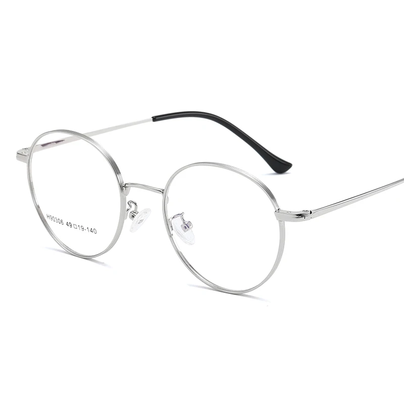 NWOGLSS 90306 Classic Literary Retro Alloy Frame Optics Reading Glasses