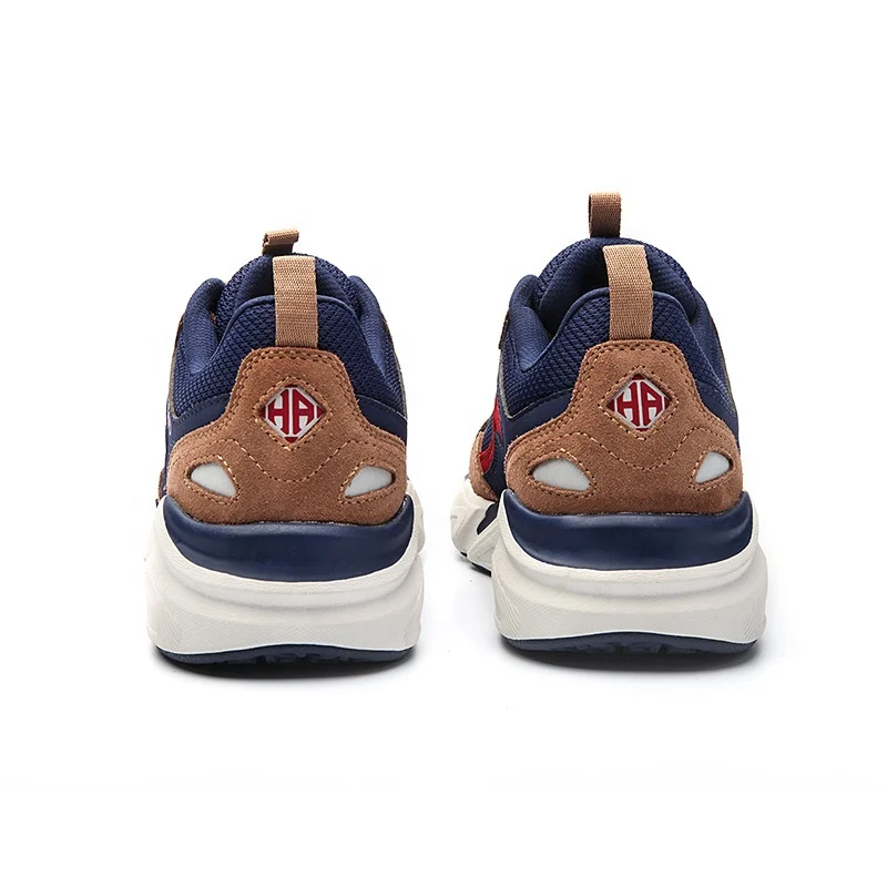 trendy luxury trainers for women retro sneakers leather cushioned comfortable daddy shoes  HOTPOTATO  D3