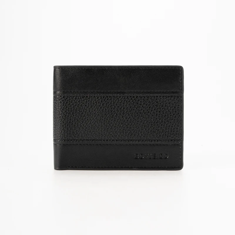 ODM OEM Wholesale Custom Genuine Leather Wallet For Men Card Wallet Purse For Men 2024