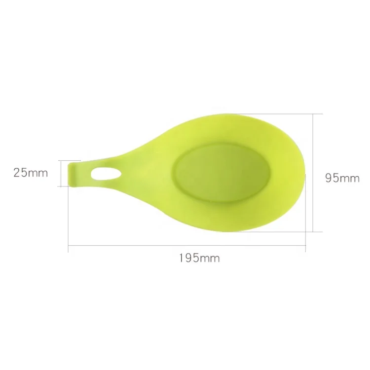 
Small Size Silicone multi purpose spoon rest mat Baby Spoon Dinning Tools Rest Mat 
