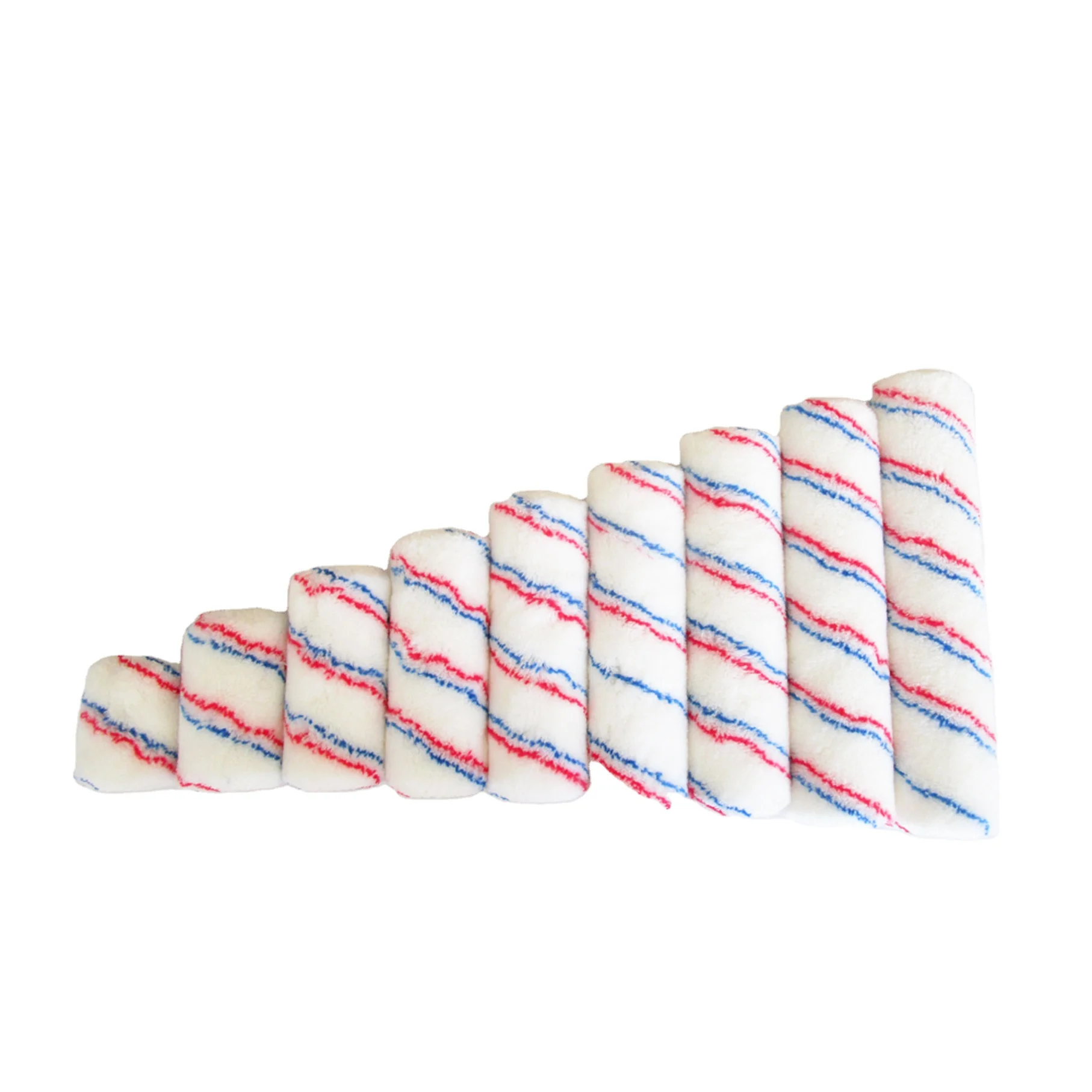 high quality double strip industrial paint roller brush cover
