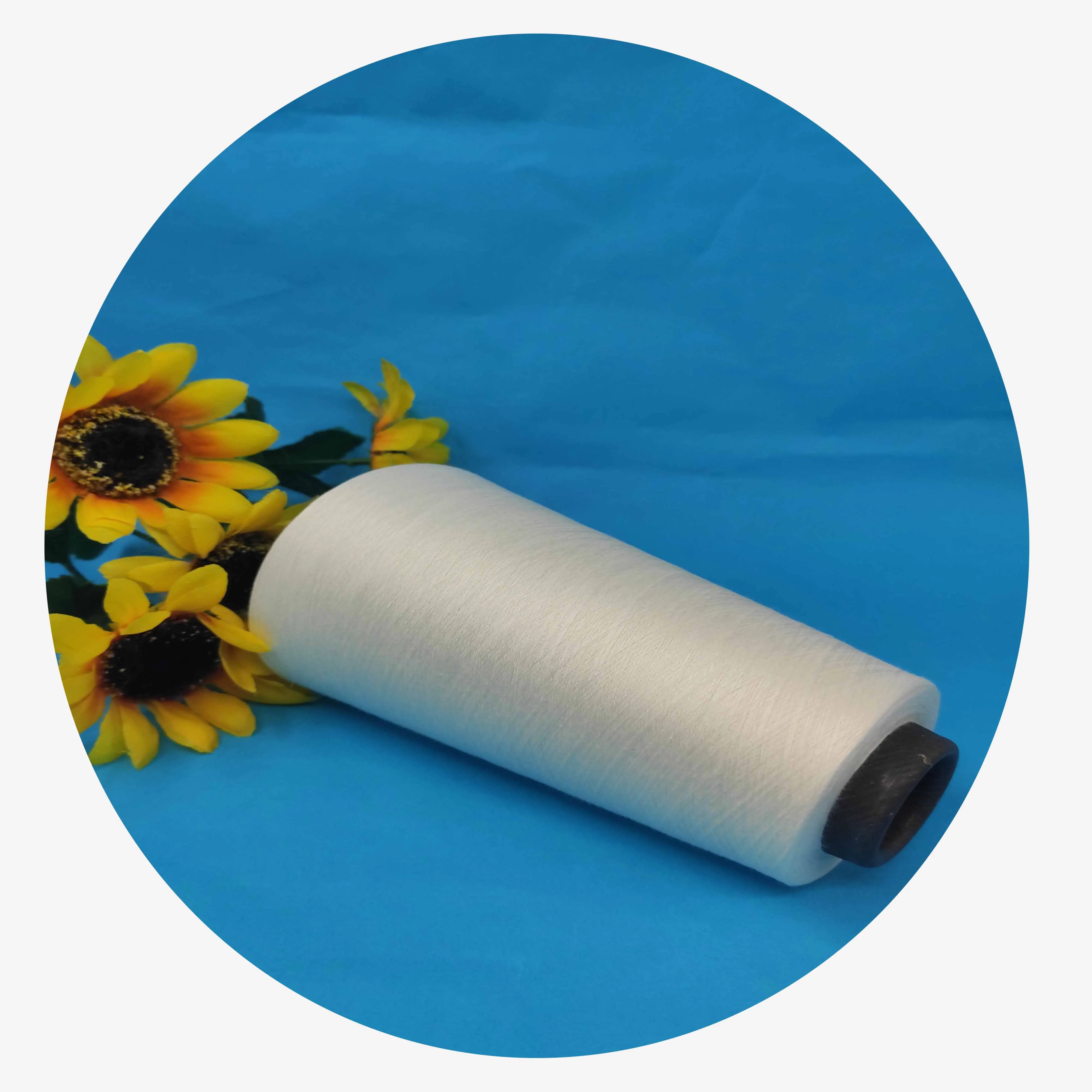 Best selling good price of cotton natural 32s bamboo yarn