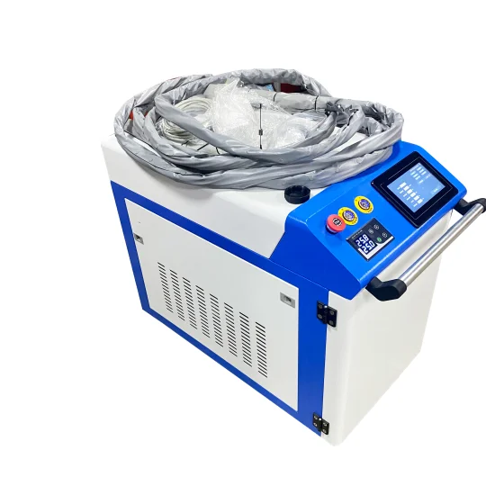 Ultimate cost effectiveness portable laser cleaner with control software fiber to remove rust