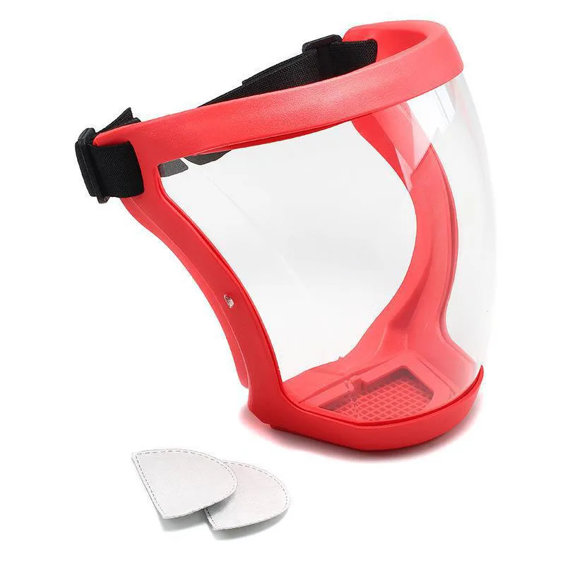 PC Proof Plastic Protective Clear Safety Protection Cover Anti-fog Full Face Shield