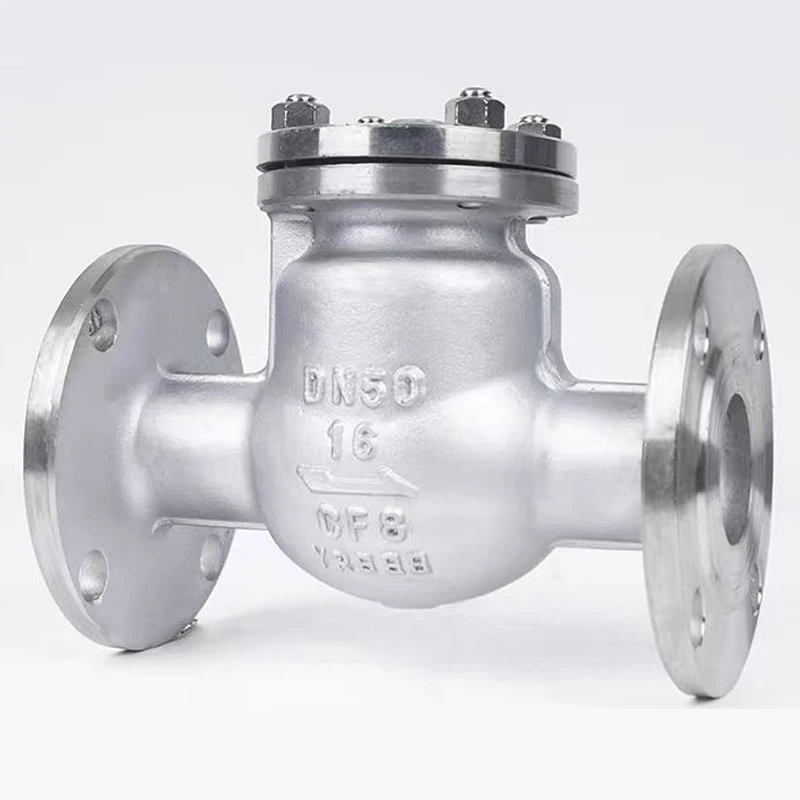 ANSI 150LB low temperature CF3M CF8M forged steel cast steel cryogenic flange check valve