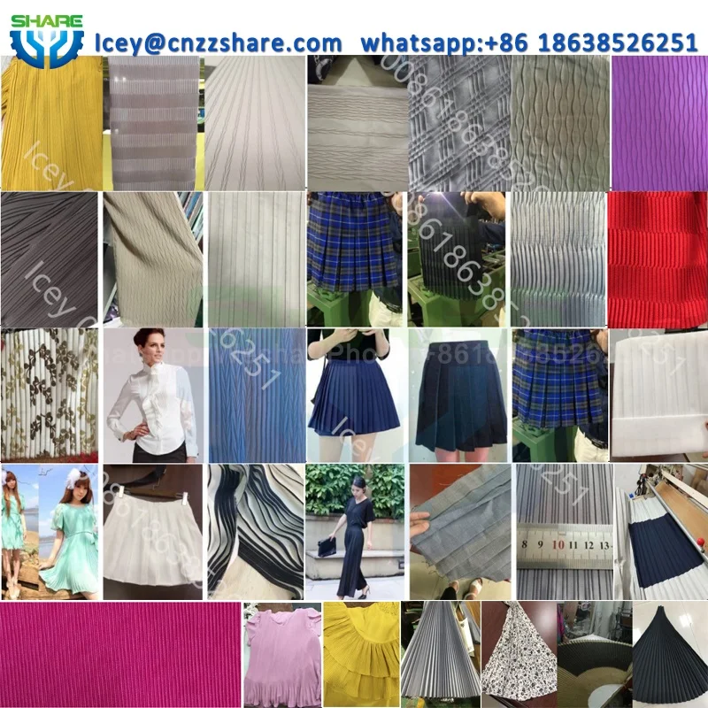 Automation Textile Pleat Making Pleating Machine Paper Pleater Pleating Machine Zj 816