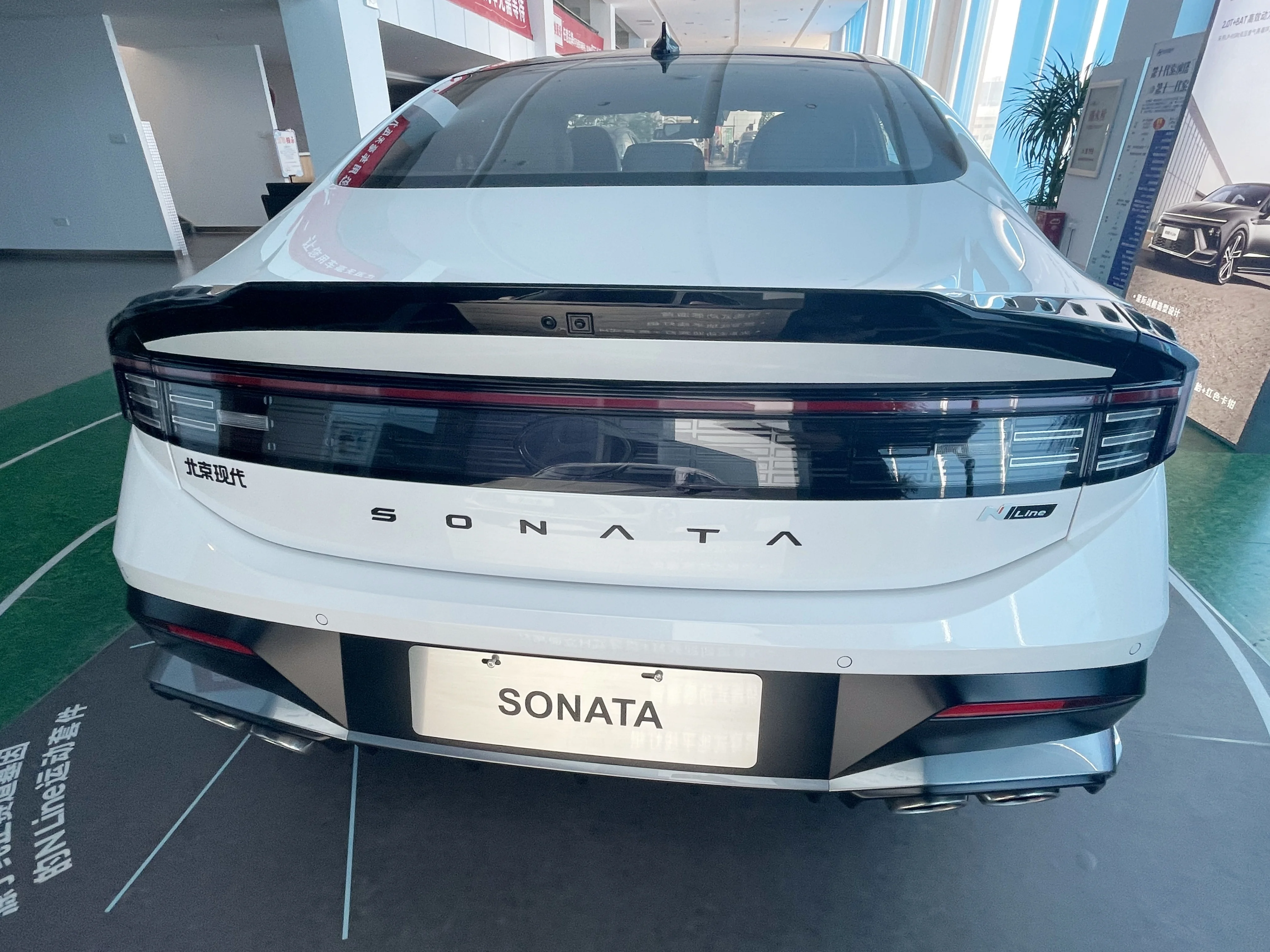 2024 New Design Hyund Ai SONATA 2.0T N-Line 1.5T L4 Left Steering High Speed Gasoline Sedan in Stock