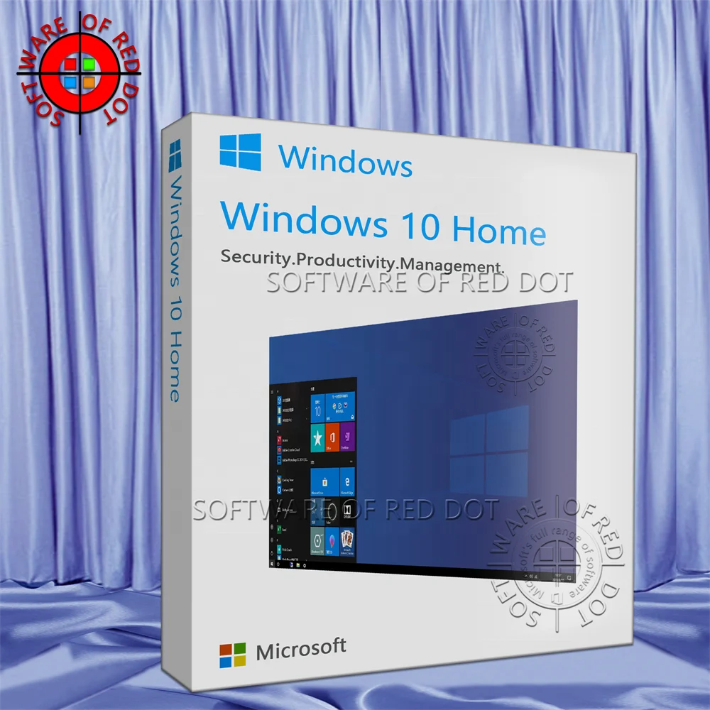 Windows 10 Pro ключ USB Розничная коробка oem coa Доставка по электронной почте Глобальная лицензия онлайн активации цифровое Подлинное программное обеспечение для