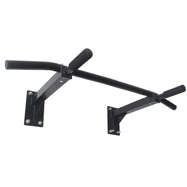 120KG Wall Mounted Horizontal Bars with Wide Anti-slip pad Home Gym Workout Chin Up Pull Up Training Bar Sport Fitness Equipment