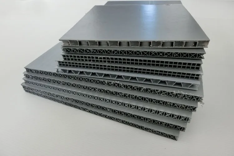 PP hollow corrugated board production machine line  pp board production line