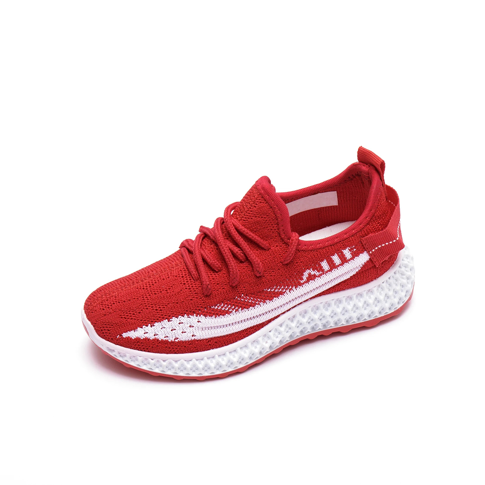 
Высококачественные дышащие кроссовки, беговая Обувь для детей и девочек, оптовая продажа, Детская вязаная повседневная спортивная обувь унисекс, Уличная обувь 