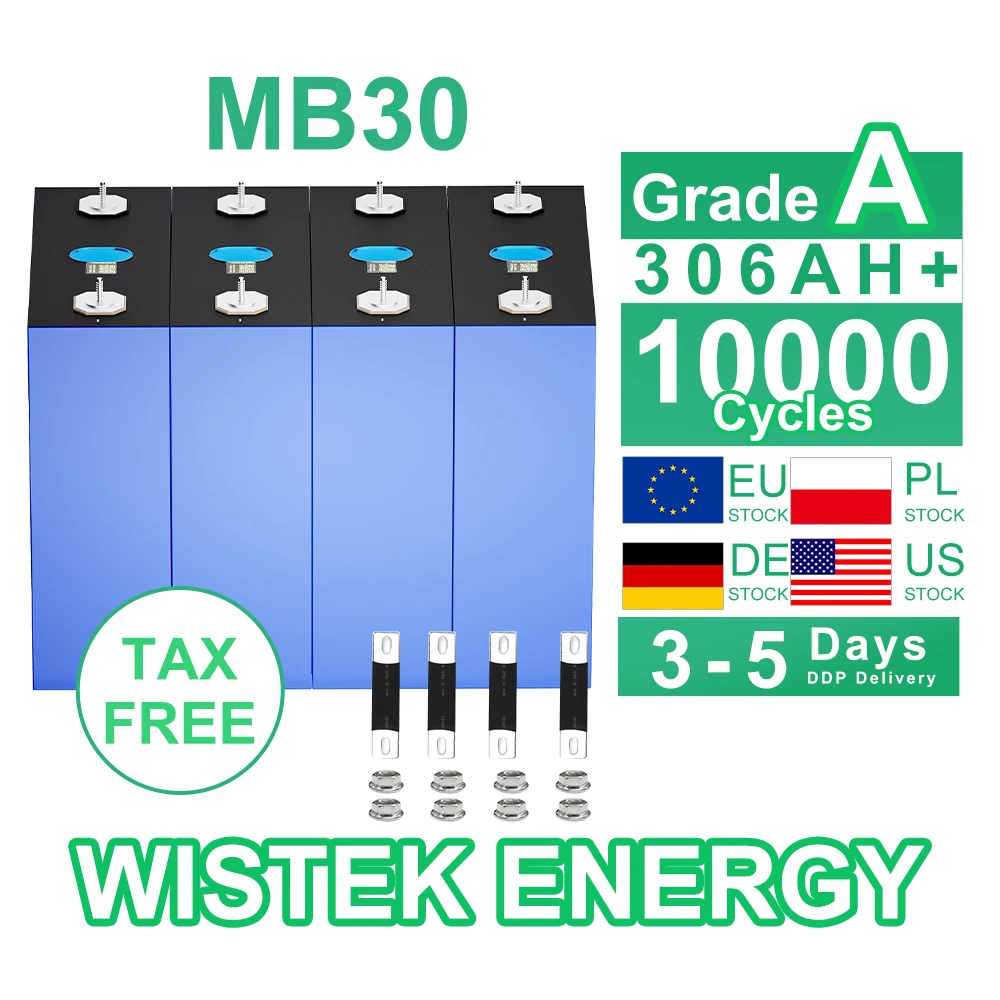 Ukraine Eu Stocks Ddp 330ah 306ah 3.2v Prismatic Lifepo4 Cell 310ah Lithium Ion Battery Poland Warehouse Ddp Shipping 12v 300ah