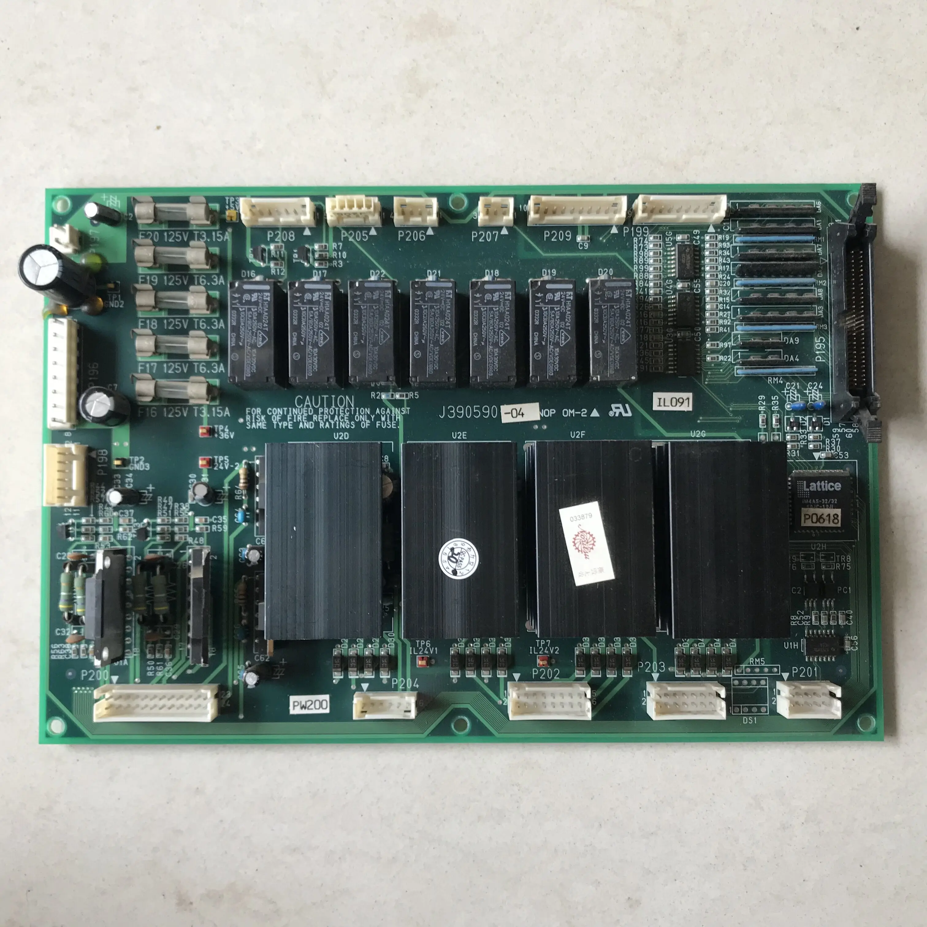 NORITSU J390590 PRINTER I/O PCB FOR QSS3001 minilab