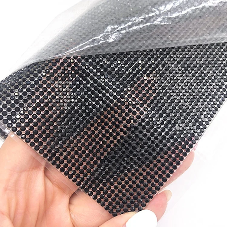 Custom Diamond sheet Rhinestone Sheet hot fix crystal sheet wholesale