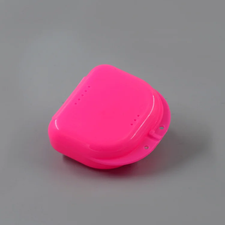 OEM Logo Plastic Orthodontic  Invisible Storage Box