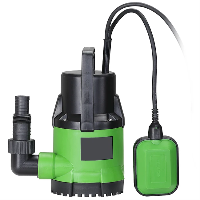250W Portable Submersible Pump for Clean Water Max Flow Electric Sump Pump  Automatic and Manual Operation by Float Switch