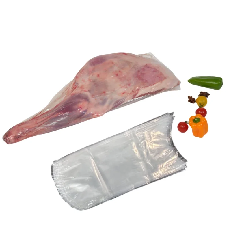 Упаковка для замороженных продуктов термоусадочная пленка горячей воды пластиковые пакеты пищевых мяса на костях