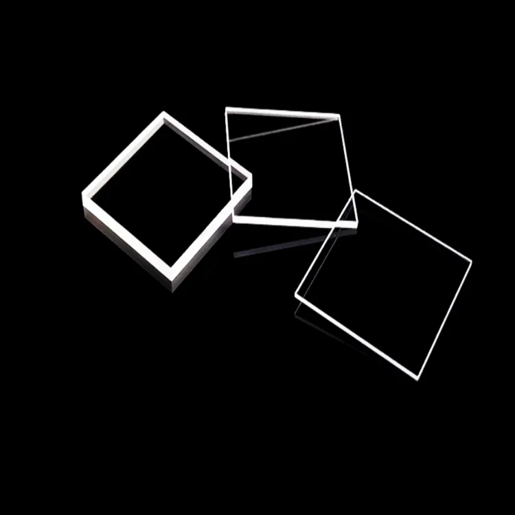 Excellent precision quartz glass plate for aerospace