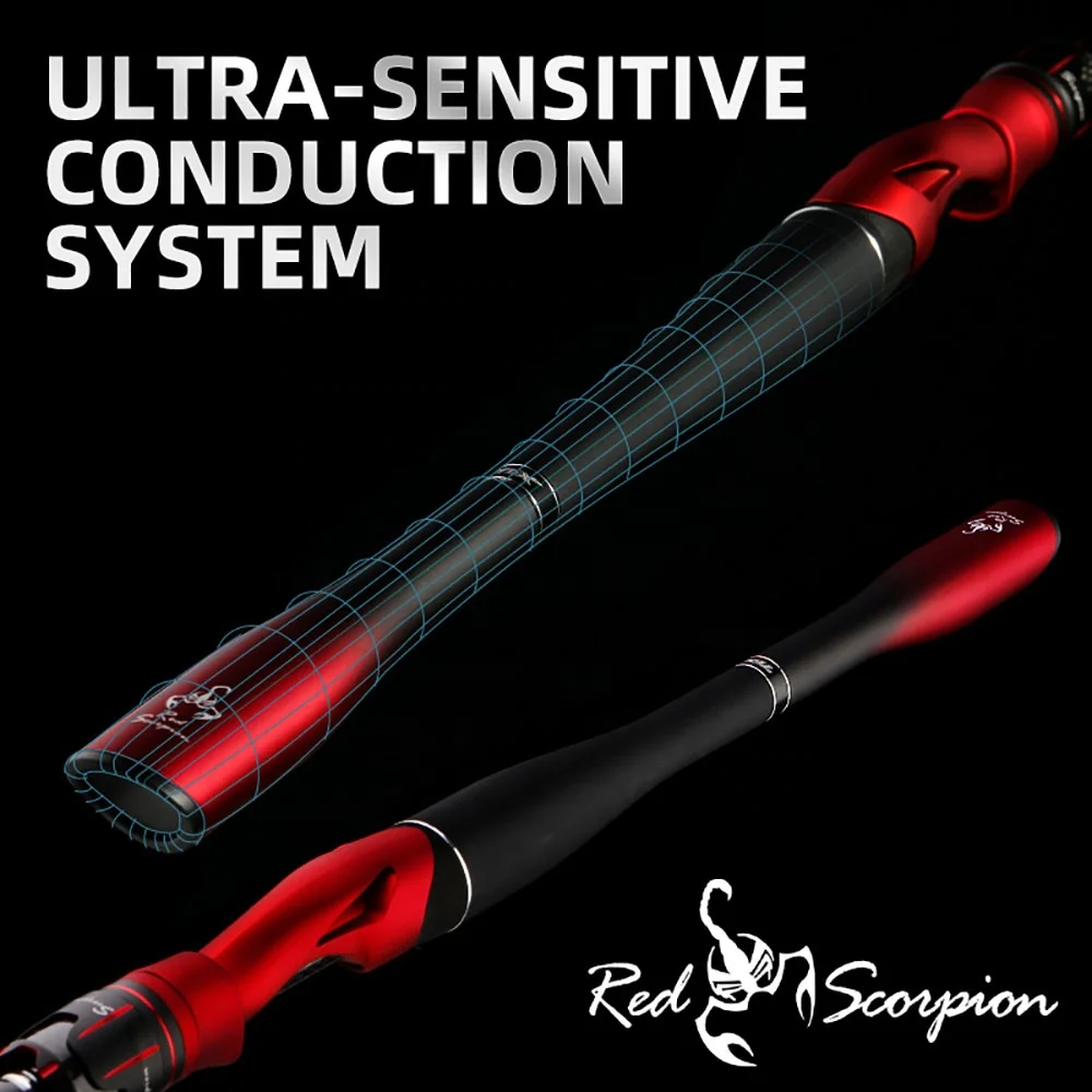 New Arrival FUJI Guide Ring Ultra Light 2.1m 2.4m High Carbon M Power Fast Action Lure Fishing Rod For Bass