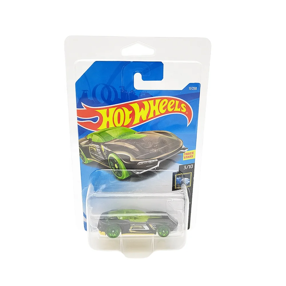 Custom Plastic Hot Wheels Carded Cars Clamshell Protection Display Case