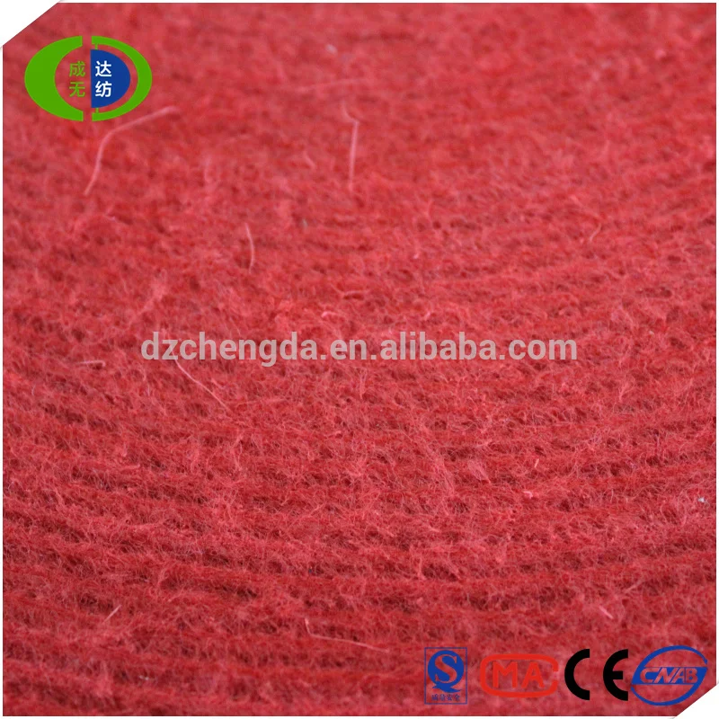 Customized non woven carpet velour floor carpet manufacturer velour carpet