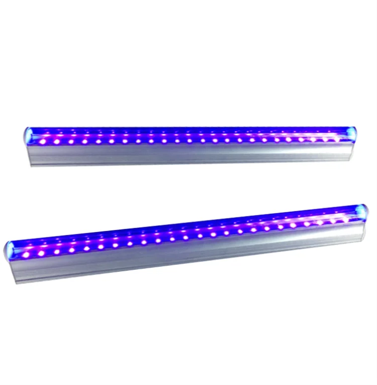 High Quality 395nm 365nm 270nm 275nm Integrated T8 LED UV Light 18w 24w 36w uvc led tube t8 ozone glass cover uvc light bulb