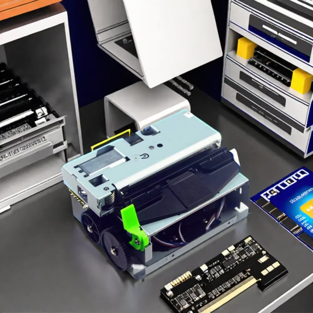 200mm/s High Speed 3inch Thermal Receipt Label Printer 80mm USB RS232 Embedded Printer 24V for Vending Machines