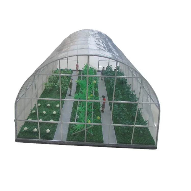 Multispan Arch Roof Pe Film Chinese Herbs Planting Greenhouse Kits Green House Agriculture Commercial Horizontal Strawberry Grow