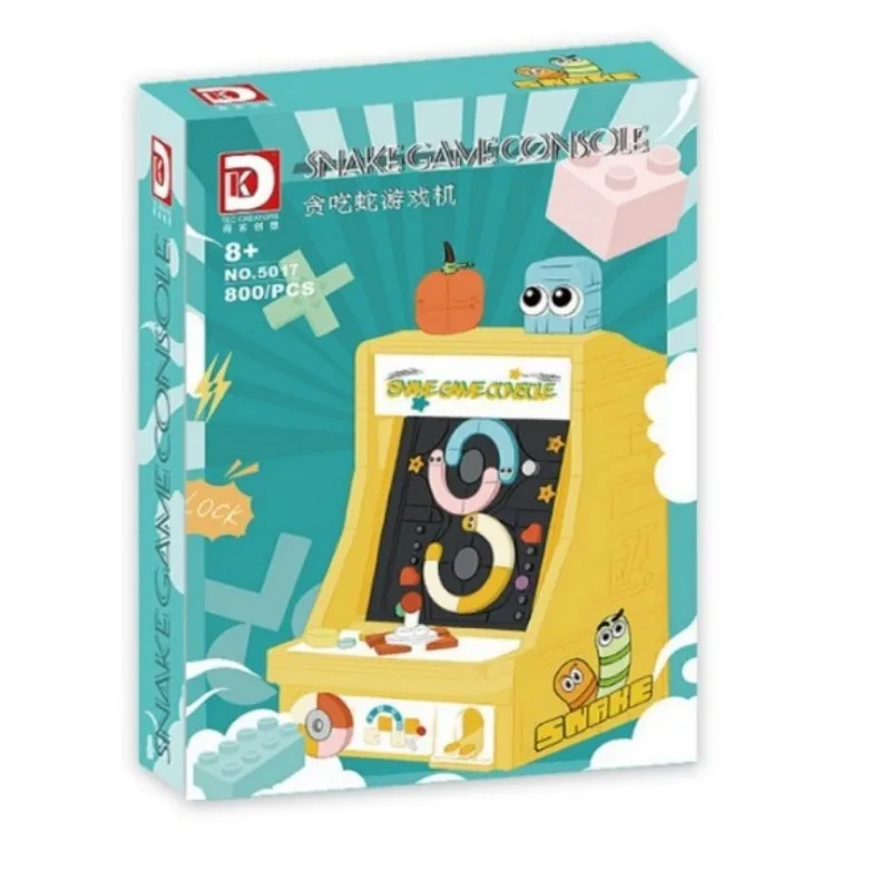 Hot Sale Customize Stem Educational Building Blocks Greedy Snake Game Machine Building Bricks Small Particles Blocks Toy Set