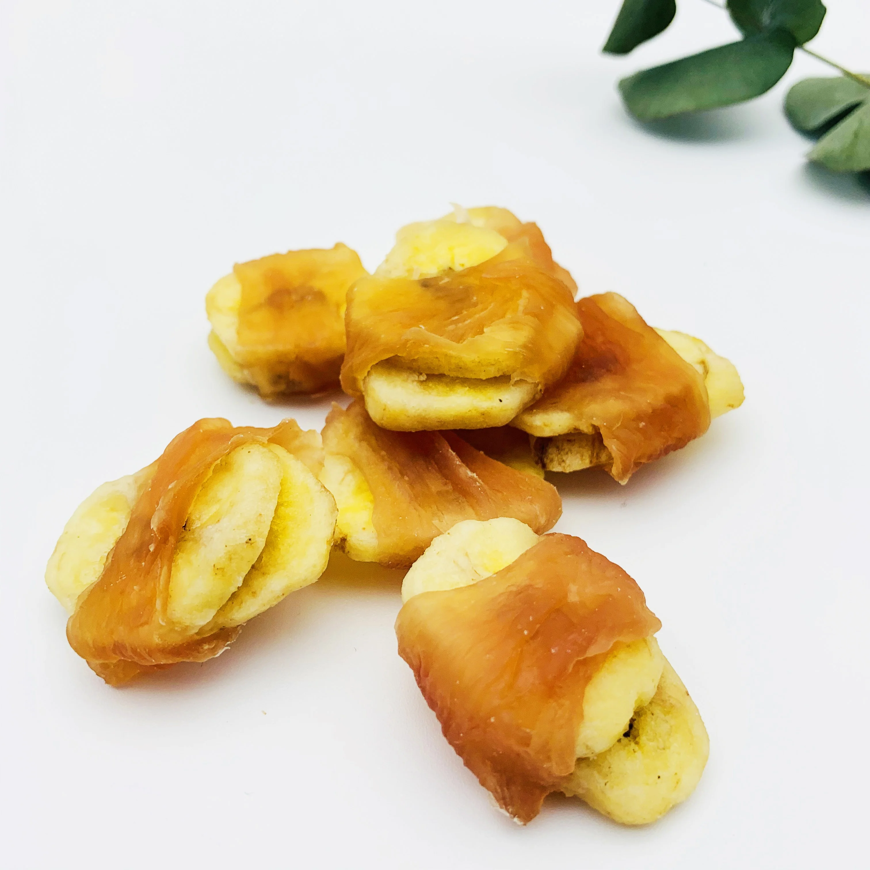 
Chicken treats for dog chicken wrap banana quality dog food pet treats 