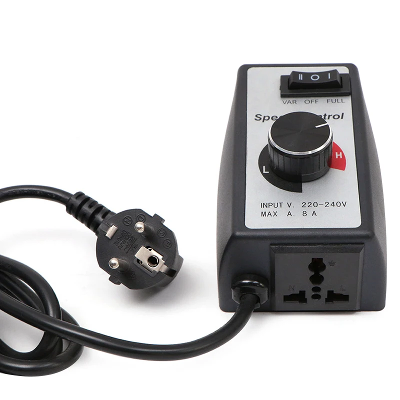 custom design 230V Europe socket electronic single phase power tool ac dc motor variable speed controller
