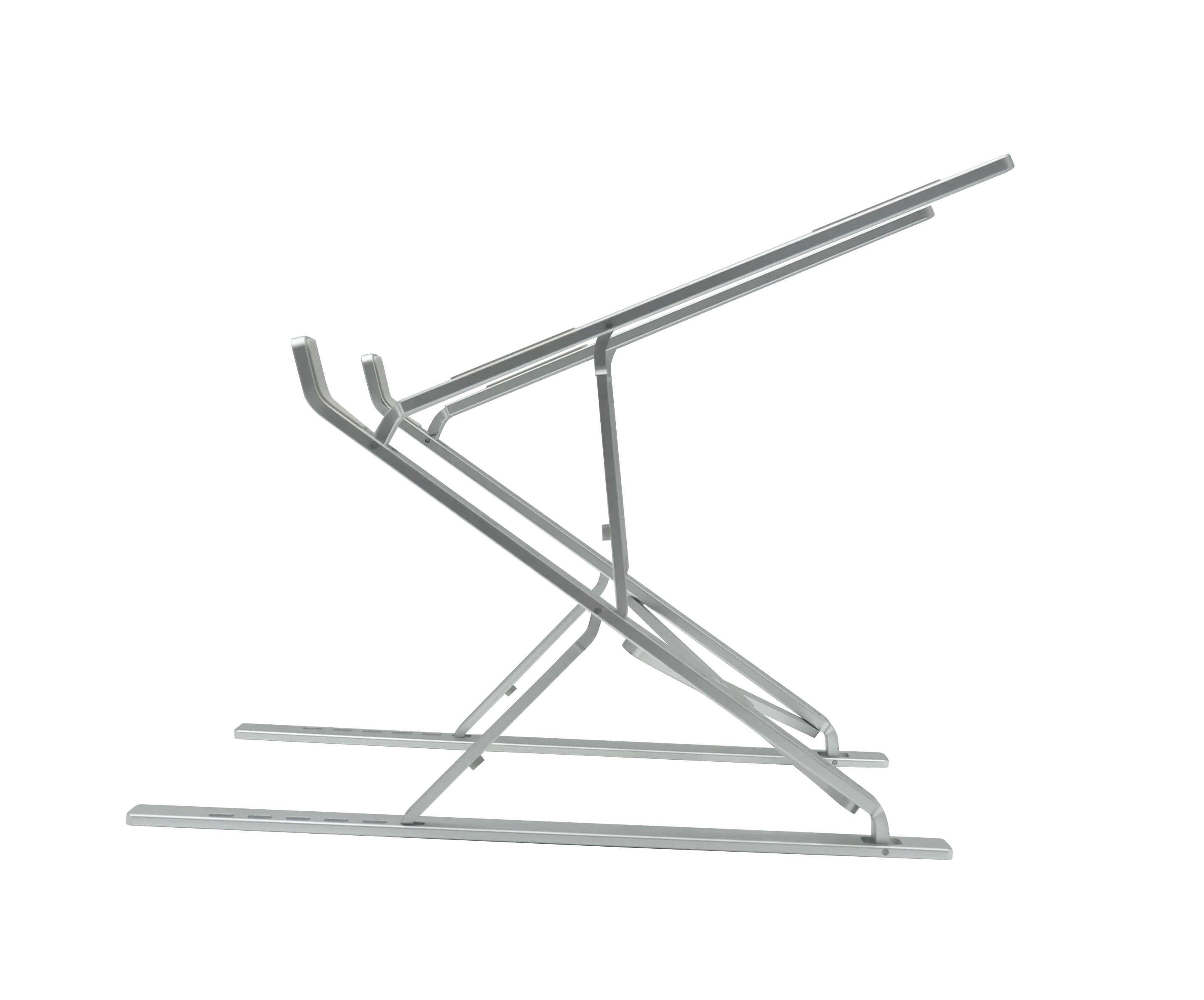 Custom Aluminum Folding Adjustable Height Laptop Tablet Holder Stands