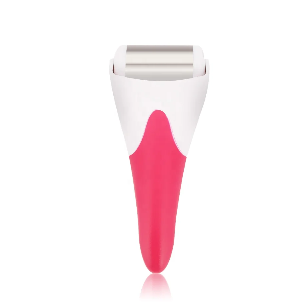 Portable Face And Body Massage Skin Cooling Ice Roller With Cooling Gel For Red Face Calm Sunburn Recover Medical Grade Test