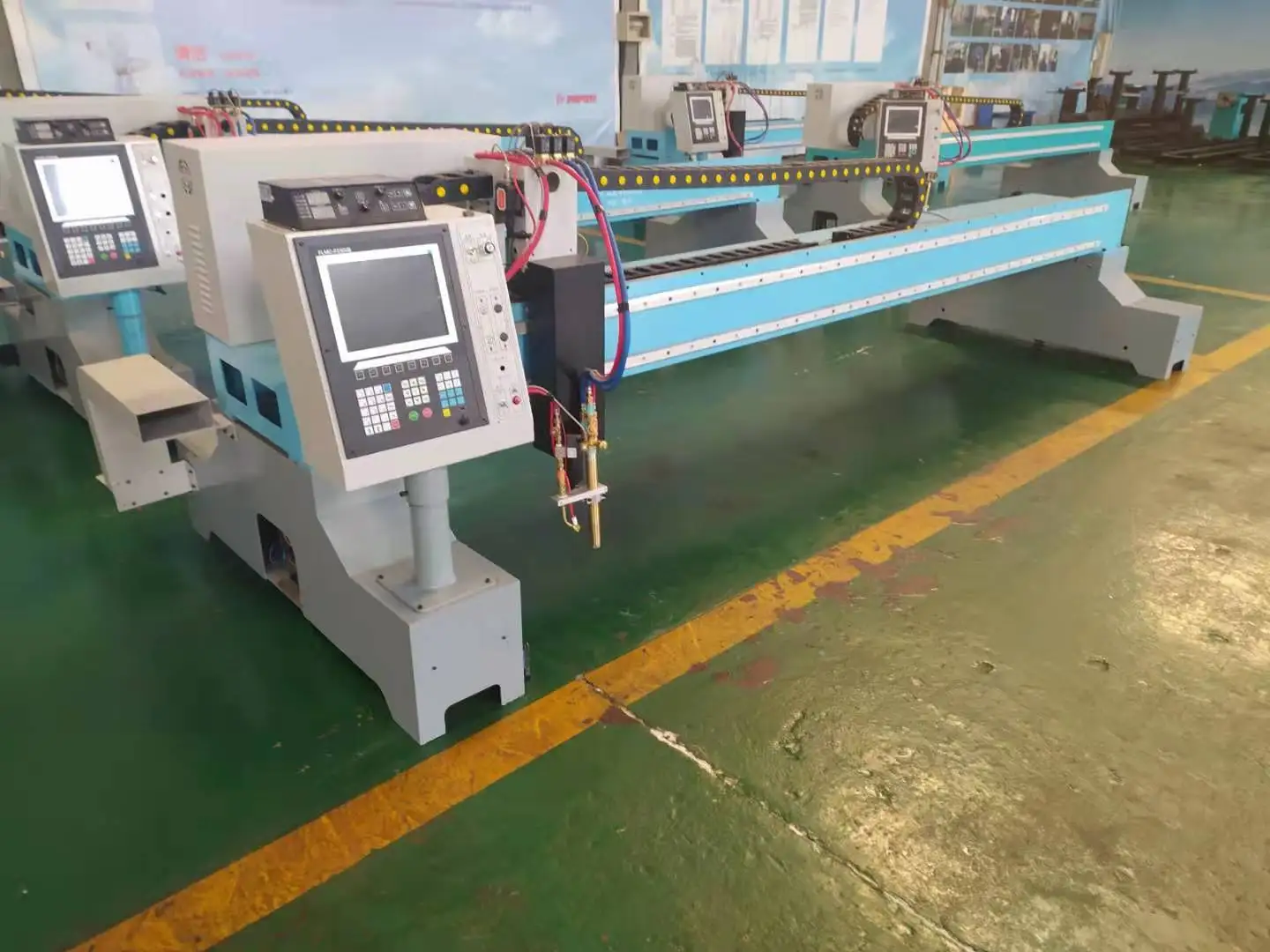 
High Precision Gantry CNC Metal Flame Plasma Cutting Machine 