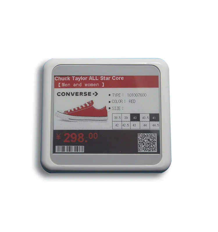 
4.2 inch BLE 2.4G ESL Electronic Shelf Label Without Paper for new retail 