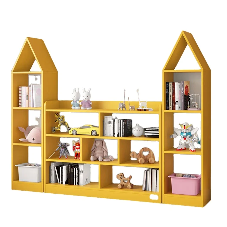 Good Quality OEM/ODM Children Book Shelves Recycled Pine Material Modern Book Shelf