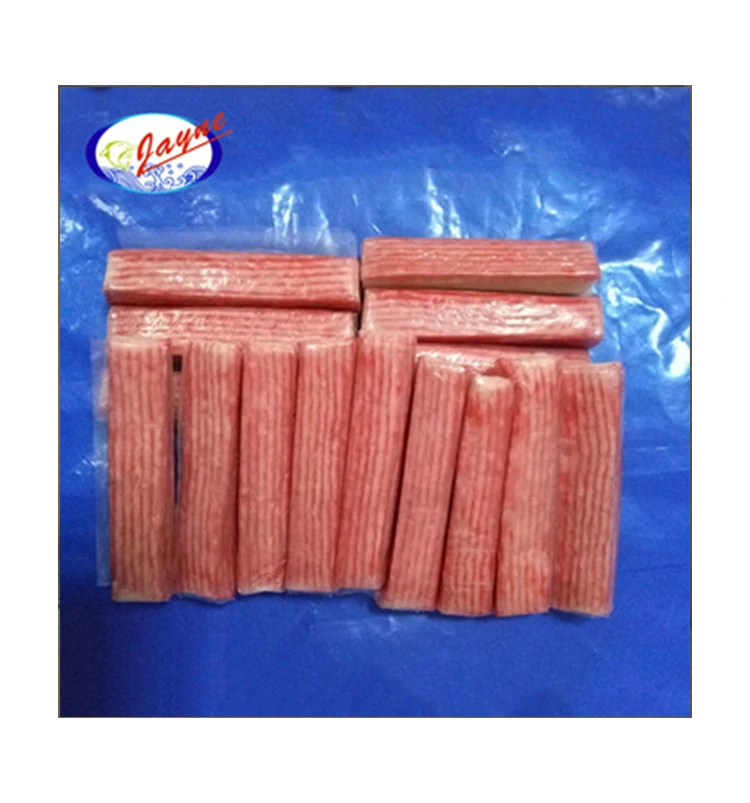 New Style Wild Marine Caught Crab Meat Sticks Frozen Surimi Crab Stick