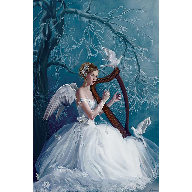 
Wholesale Full Square Round Drill nude paintings beauty girl painting for wall Artwork home decor 5D Diy diamond paintings 