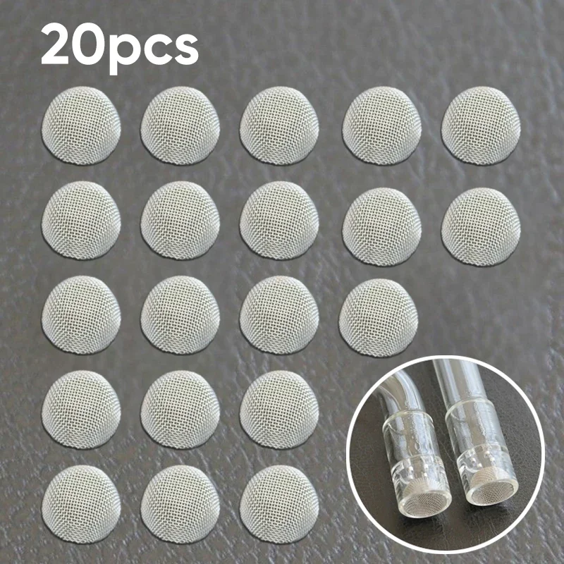 20pcs Metal Gauze Screen Filters Stems Tube Washable Reusable Arizer Solo/Air