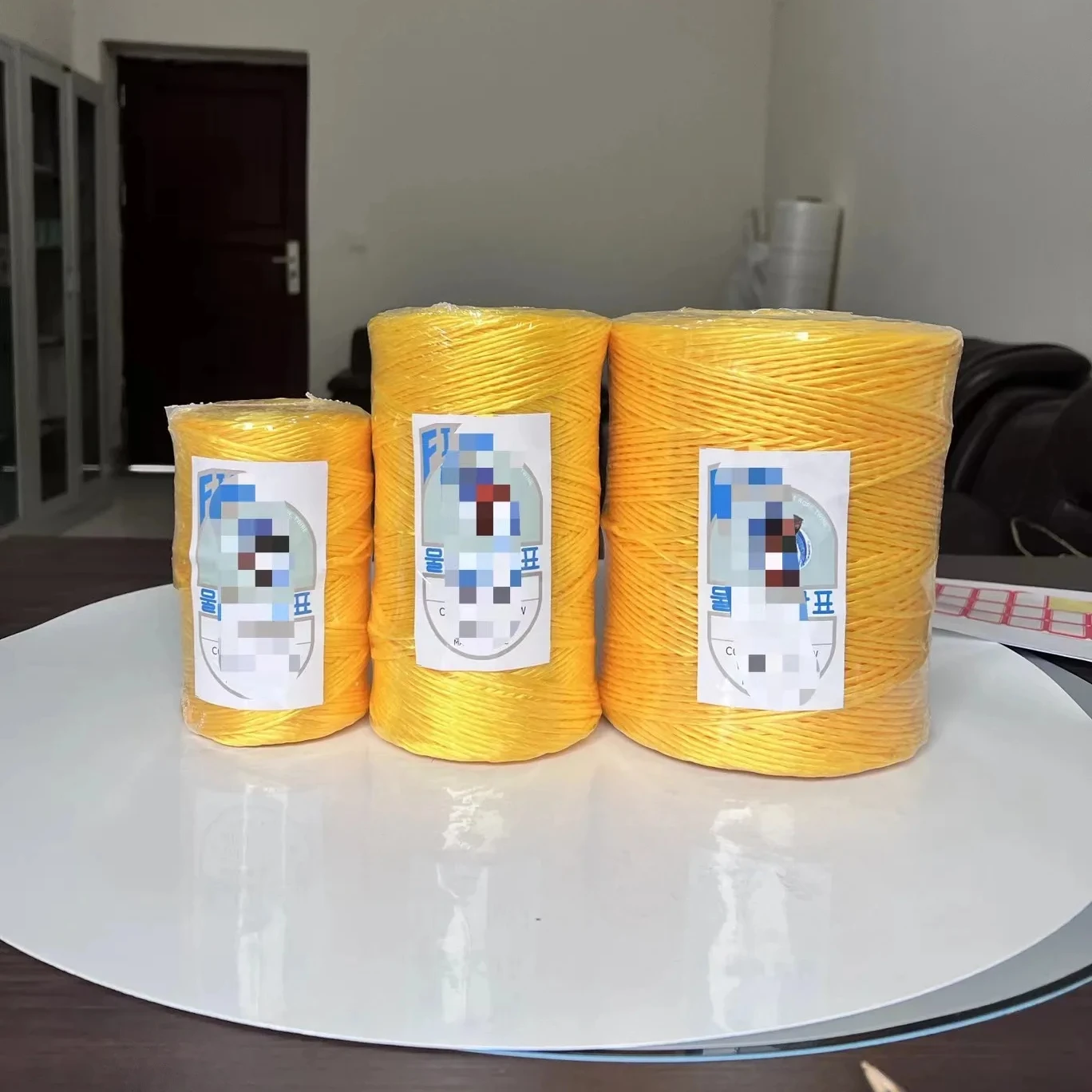 Plastic twine bundling machine specialized baling twine for bundling hay