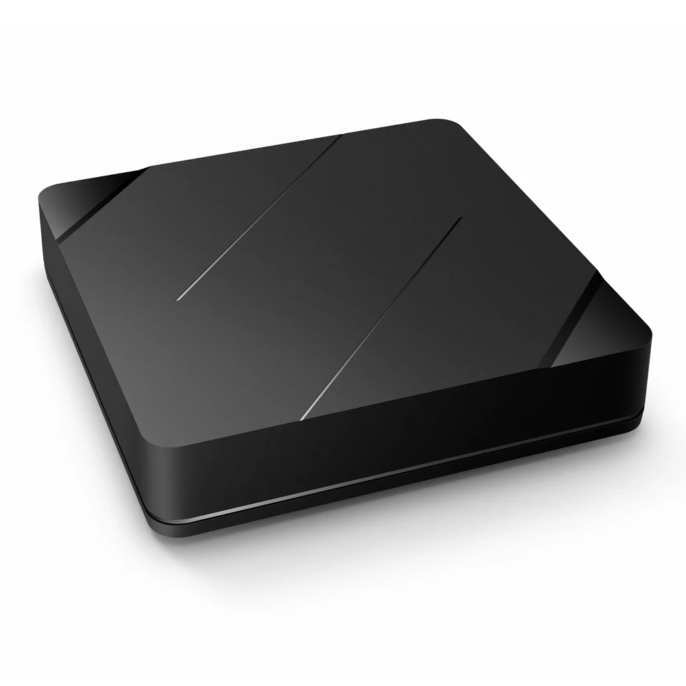 Linux TV BOX Amlogic S905W chip quad core ARM A53 CPU Linux 5.15 OS 2GB/16GB TV BOX support OEM ODM X5W TV BOX
