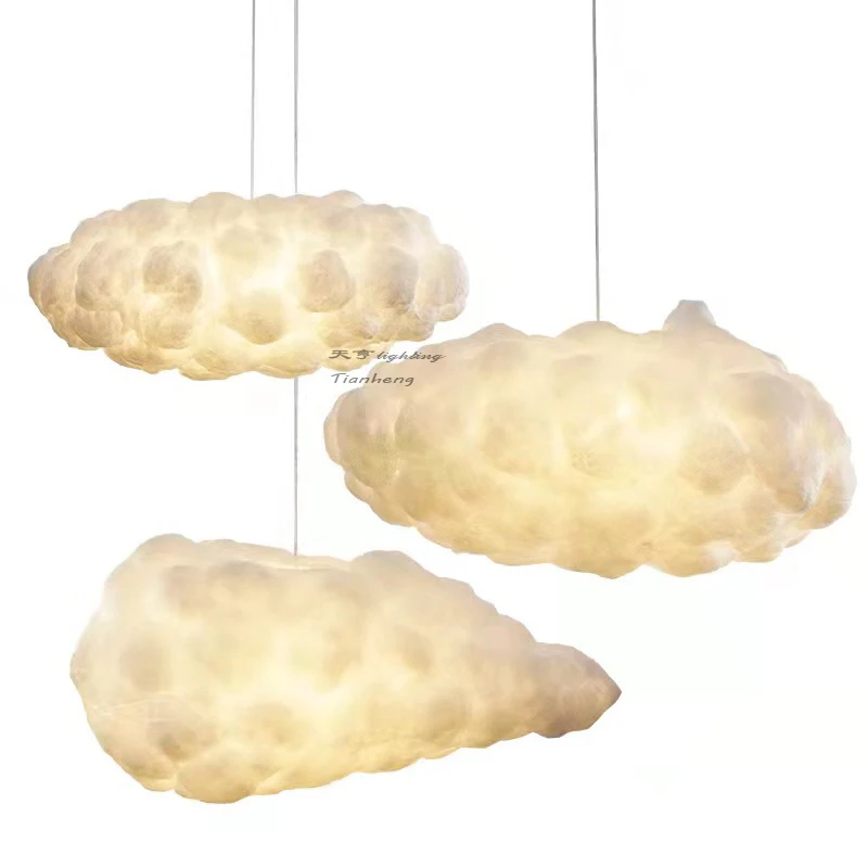 THL Chmmercial pendant lamp Personalized Indoor Led clouds chandelier luxury lights