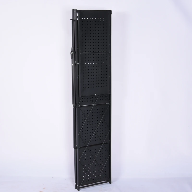 Wholesale Cheap Price Free Sample Home Storage Foldable Shelves 5 Tier Metal Kitchen Shelf Racks