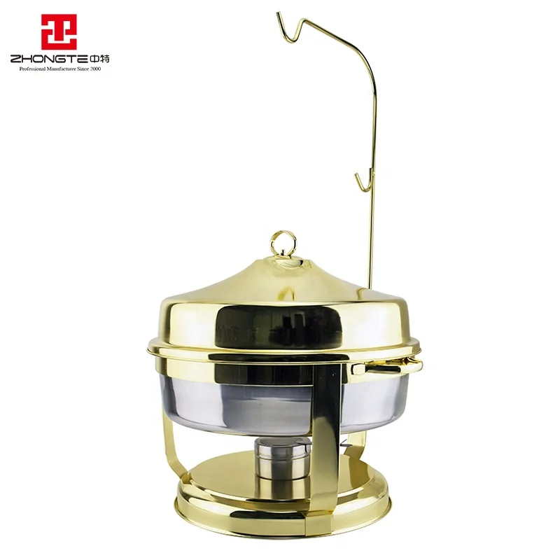 zhongte chinese supplier buffet utensils to chafing dish in thermos for hot food