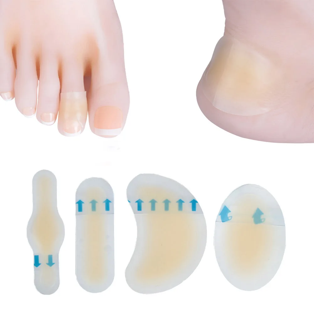 Adhesive Hydrocolloid Foot Patch Blister Plaster Foot Skin Care Wound Dressing